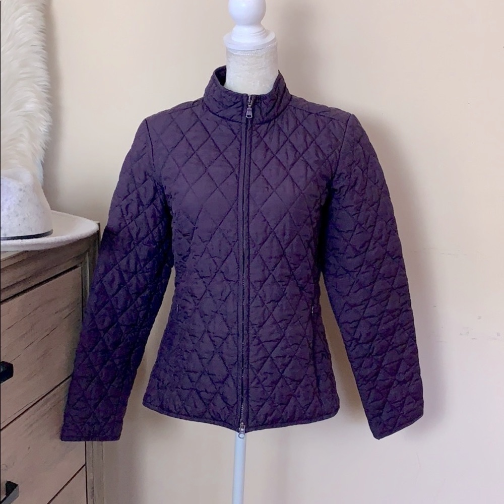 eddie bauer • women’s quilted full zip jacket